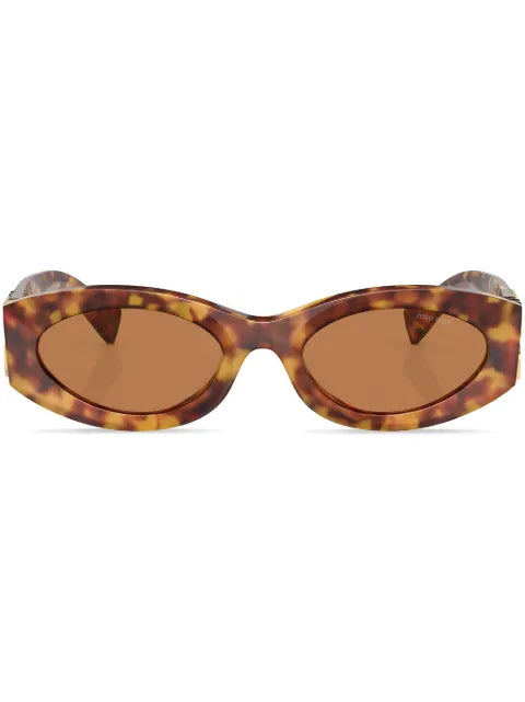 Miu Miu lunettes de soleil à monture papillon