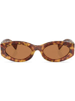 Miu Miu lunettes de soleil à monture papillon