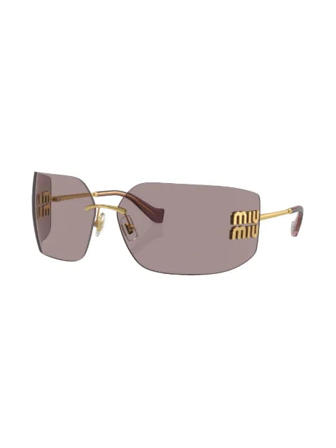 Miu Miu lunettes de soleil à monture oversize