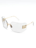 Miu Miu lunettes de soleil sans monture