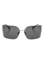 Miu Miu lunettes de soleil Runway à monture rectangulaire