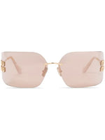 Miu Miu lunettes de soleil Runway à monture carrée