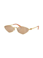 Miu Miu lunettes de soleil à monture géométrique