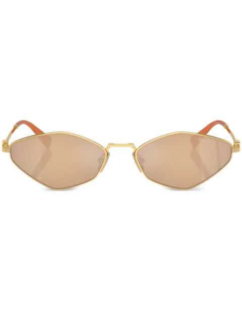 Miu Miu lunettes de soleil à monture géométrique