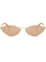 Miu Miu lunettes de soleil à monture géométrique