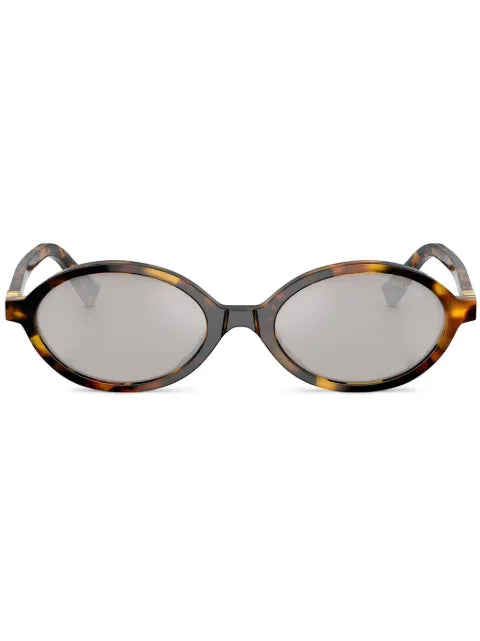 Miu Miu lunettes de soleil à logo lettre