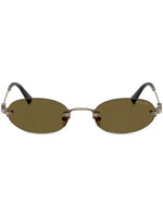 Miu Miu lunettes de soleil à monture ovale