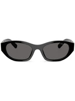 Miu Miu lunettes de soleil à monture ovale