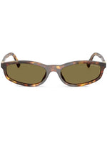 Miu Miu lunettes de soleil à effet écailles de tortue