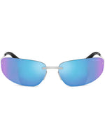 Miu Miu lunettes de soleil à monture ovale