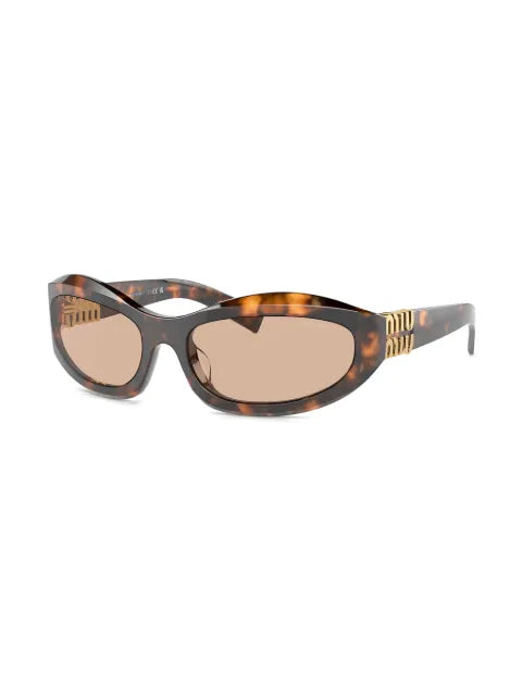 Miu Miu lunettes de soleil à monture oversize