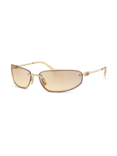 Miu Miu lunettes de soleil à monture géométrique