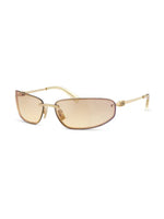 Miu Miu lunettes de soleil à monture géométrique