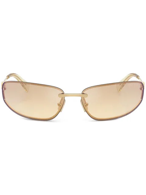 Miu Miu lunettes de soleil à monture géométrique
