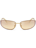 Miu Miu lunettes de soleil à monture géométrique