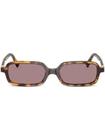 Miu Miu lunettes de soleil à monture rectangulaire