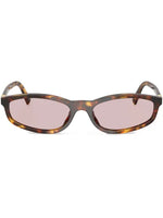 Miu Miu lunettes de soleil à monture effet écaille de tortue