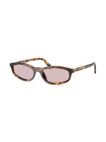 Miu Miu lunettes de soleil à monture effet écaille de tortue