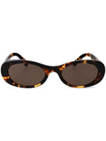 Miu Miu lunettes de soleil à monture ovale