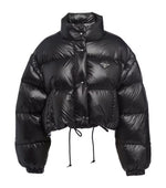 P SHINY JACKET BLACK