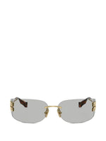 Miu Miu lunettes de soleil à design sans monture