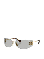 Miu Miu lunettes de soleil à design sans monture