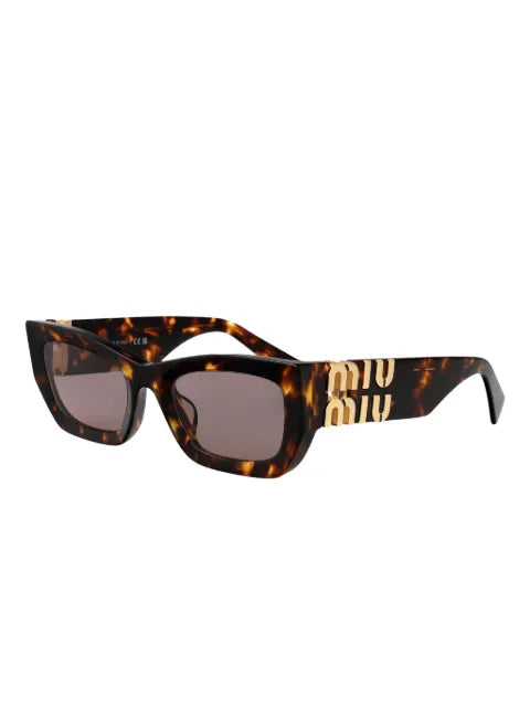 Miu Miu lunettes de soleil à monture effet écaille de tortue
