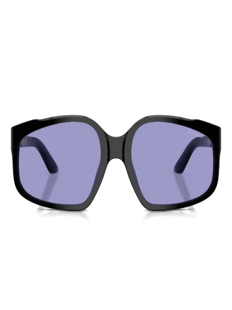 Miu Miu lunettes de soleil à monture oversize