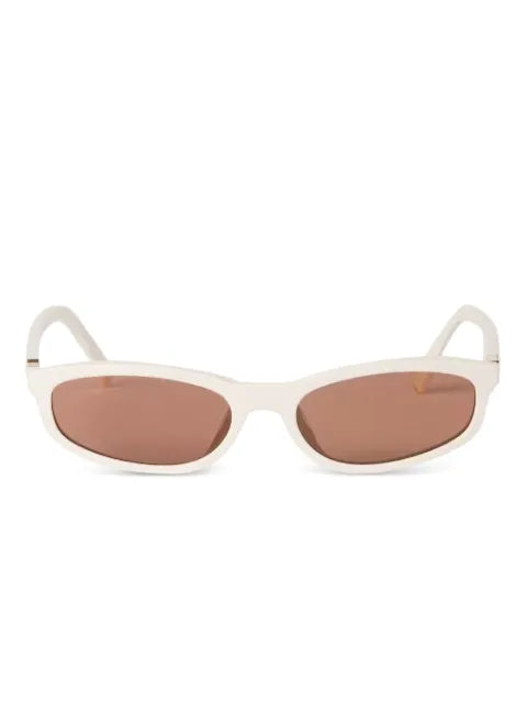 Miu Miu lunettes de soleil à monture ovale