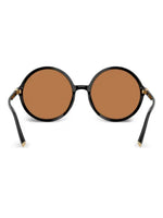 Miu Miu lunettes de soleil à monture ronde