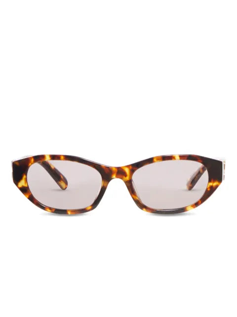 Miu Miu lunettes de soleil à plaque logo