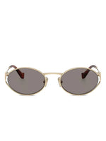 Miu Miu lunettes de soleil à monture ronde