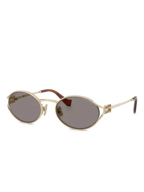Miu Miu lunettes de soleil à monture ronde