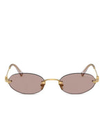 Miu Miu lunettes de soleil à monture ovale