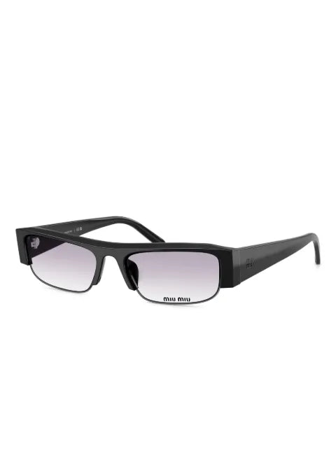 Miu Miu lunettes de soleil à monture rectangulaire