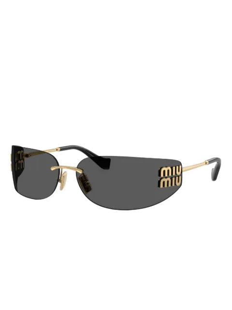 Miu Miu lunettes de soleil à monture ovale