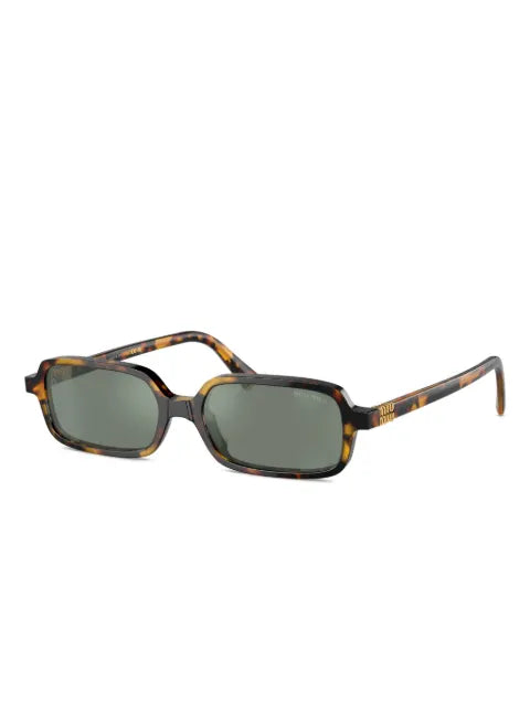 Miu Miu lunettes de soleil à monture rectangulaire