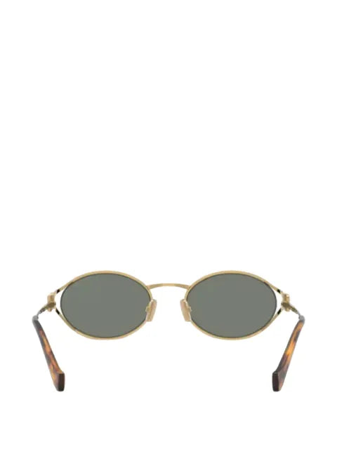 Miu Miu lunettes de soleil à monture ronde