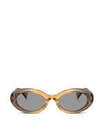 Miu Miu lunettes de soleil à monture ovale