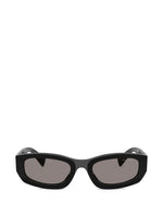 Miu Miu lunettes de soleil rectangulaires à logo
