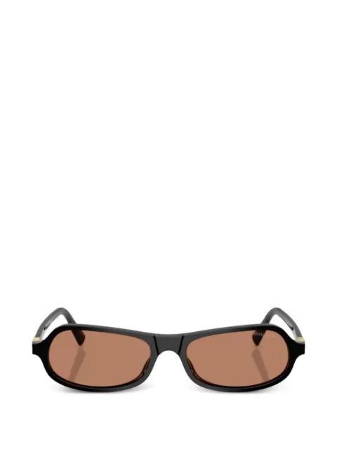 Miu Miu lunettes de soleil à détail logo