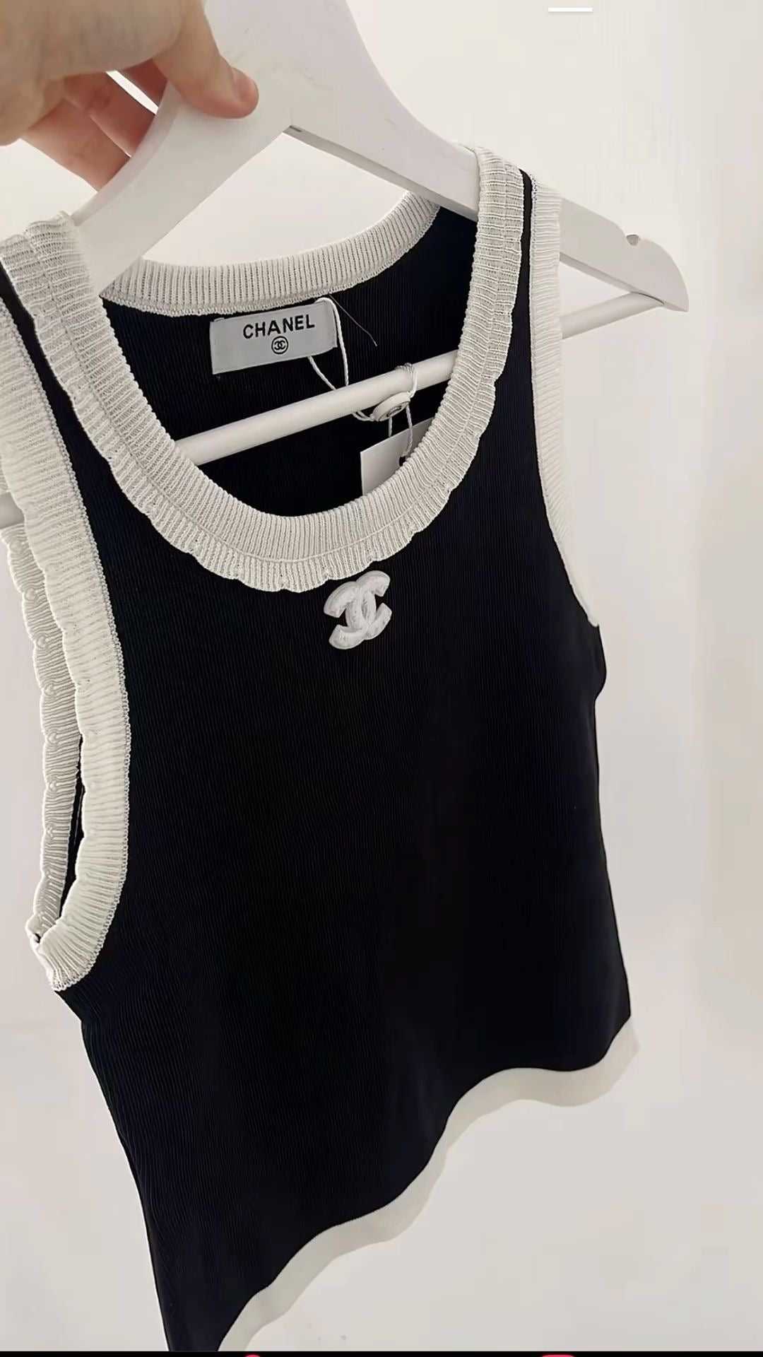 CECILE BLACK TOP