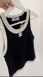 CECILE BLACK TOP