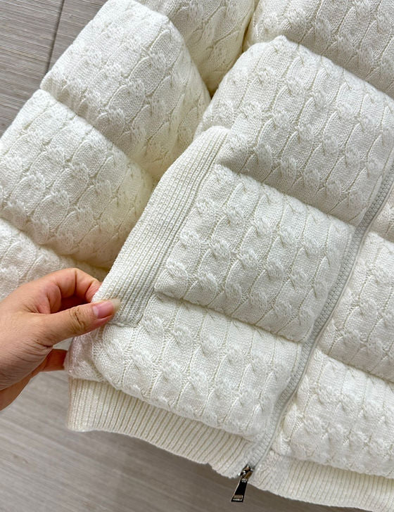 M KNIT COTTON JACKET