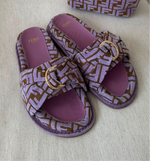 F SANDALS PURPLE