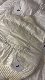 M WHITE FALL JACKET