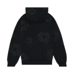 DT THE COTTON WREATH HOODIE BLACK MONOCHROME