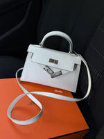 PETIT SAC BLANC À BANDOULIÈRE