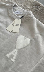 Ami Paris Sweater Beige
