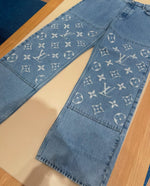 LV skater jeans blue